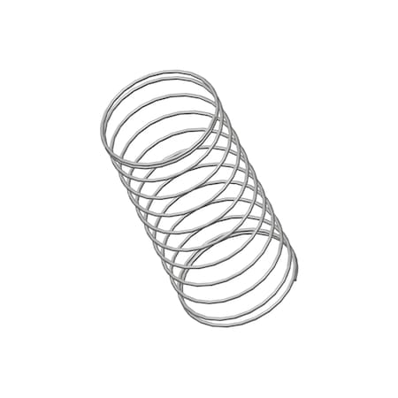 Approved Vendor Compression Spring, O= .234, L= .50, W= .007 G109972502